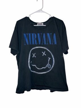 Daydreamer Nirvana Smiley Merch Tee Size Large